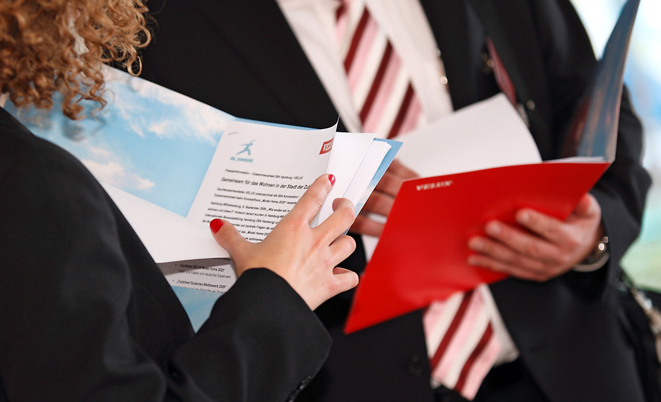 Businessfotografie Hamburg Geschäftsunterlagen